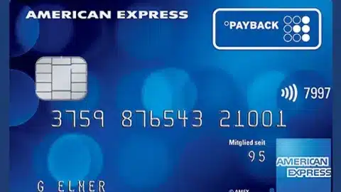Gratis Payback American Express Kreditkarte