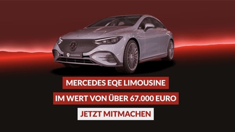 Mercedes EQE Limousine Gewinnspiel