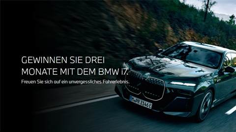 Gewinne 3 Monate mit dem BMW I7