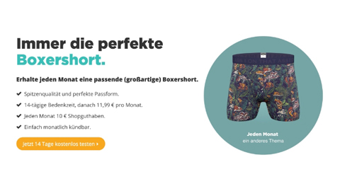 ON THAT Gratis Boxershorts maenner Gutscheine