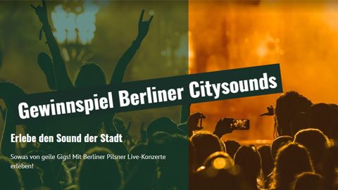 Konzert Ticket Gewinnspiel