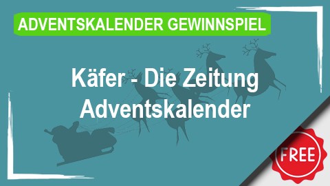 Kaefer-die Zeitung Adventskalender Gewinnspiel